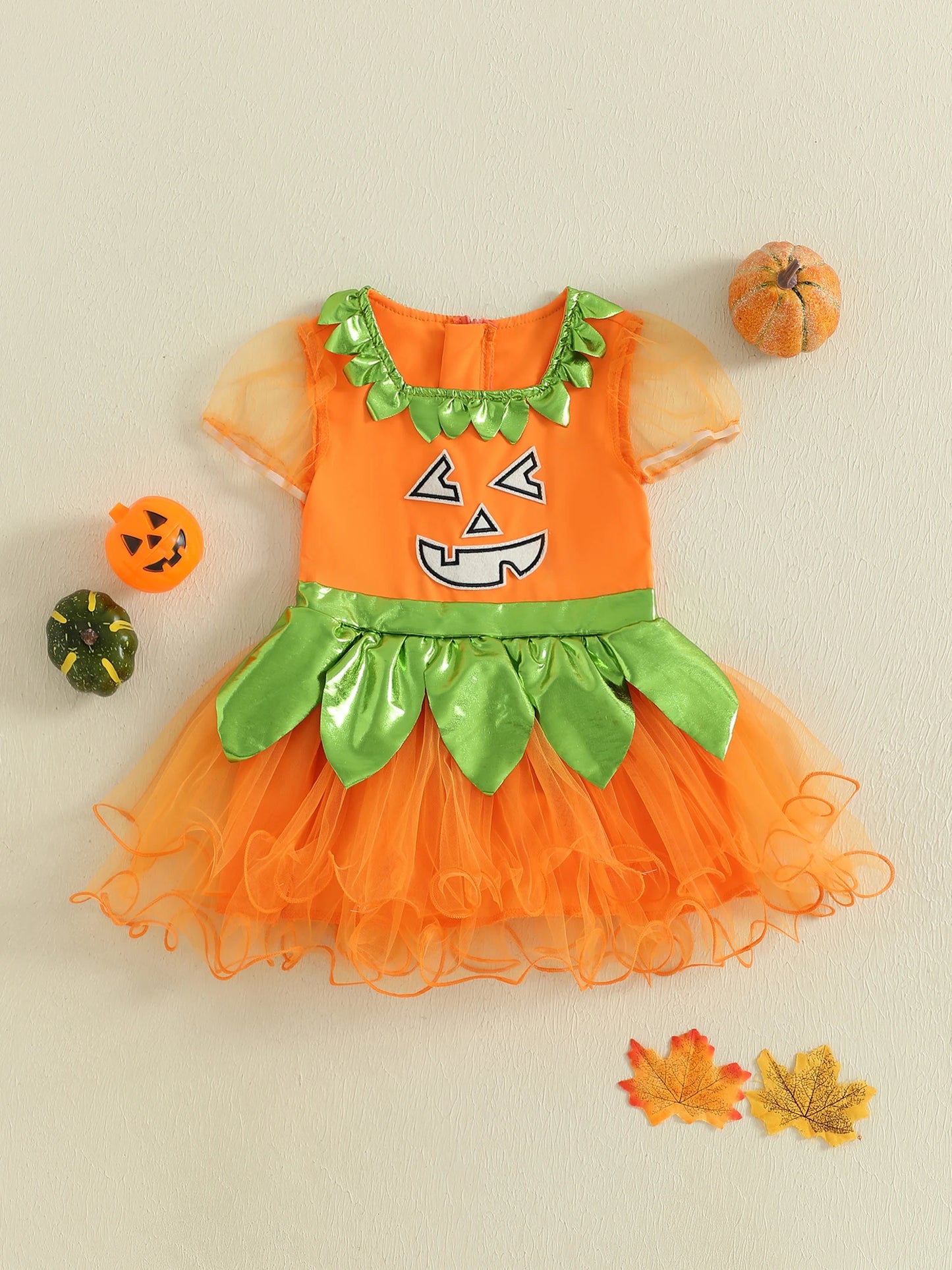 Guangdong Ghost Print Jumpsuit With Cape And Hood For Kids