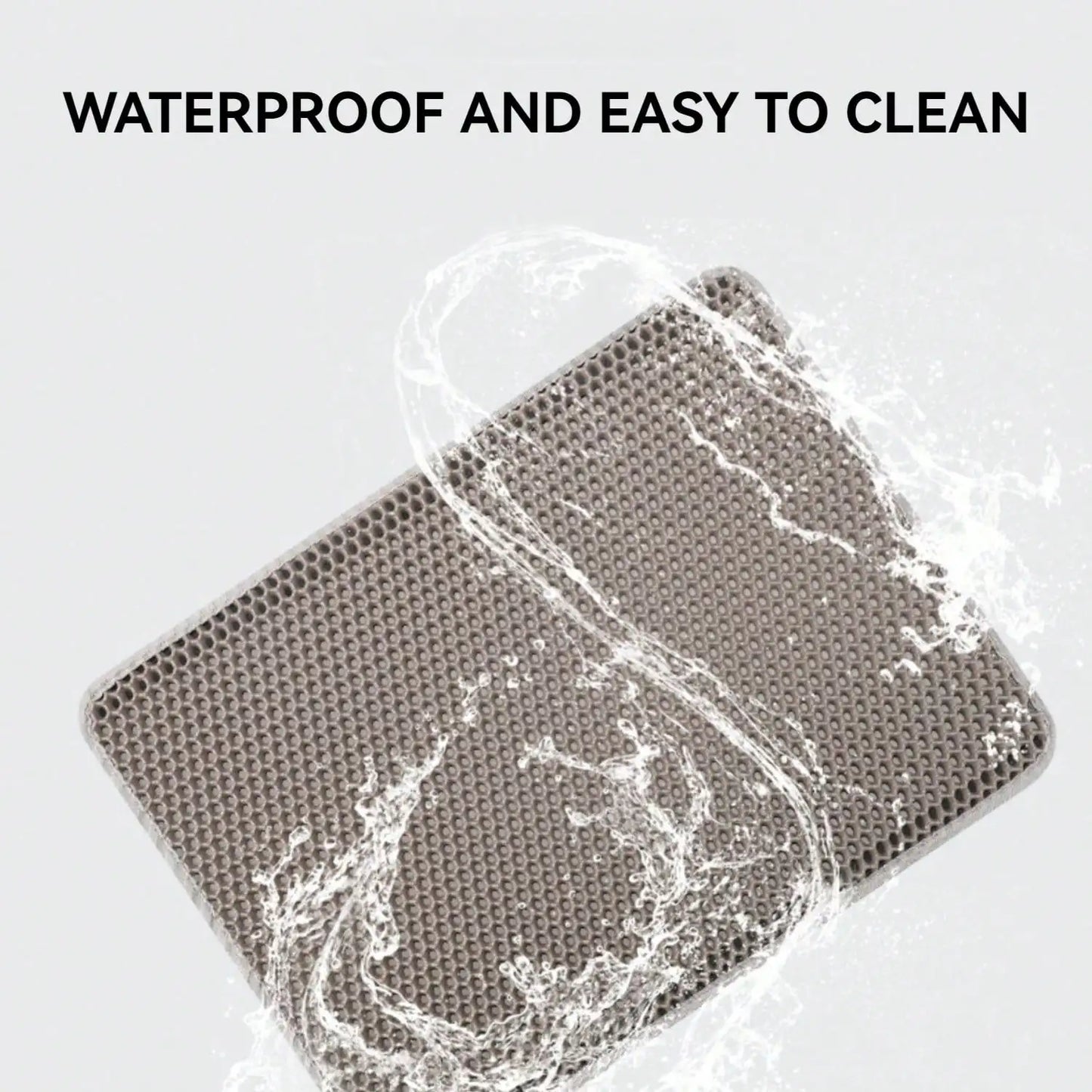 Hign Concerned Cat Litter Mat Non Slip Waterproof Box Mat