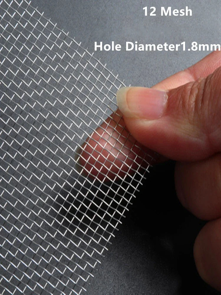 304 Stainless Steel Woven Wire Mesh Filter Screen 200 Mesh