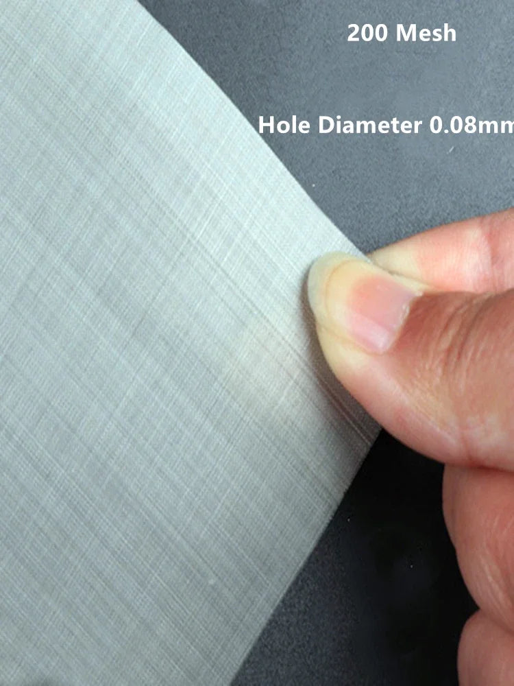 304 Stainless Steel Woven Wire Mesh Filter Screen 200 Mesh