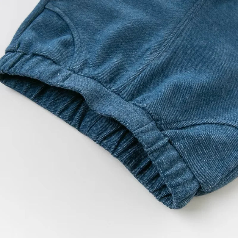 Dave Bella Boys Plaid Knit Two Piece Set Long Sleeve