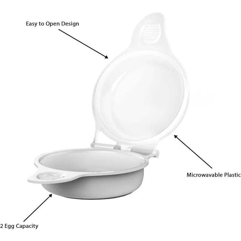 Egg Tools Microwave Maker Breakfast Egg Poacher Quick Cook