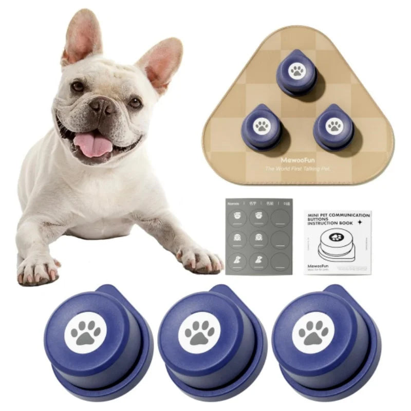 Mewoofun Dog Talking Button Set for Communication Training