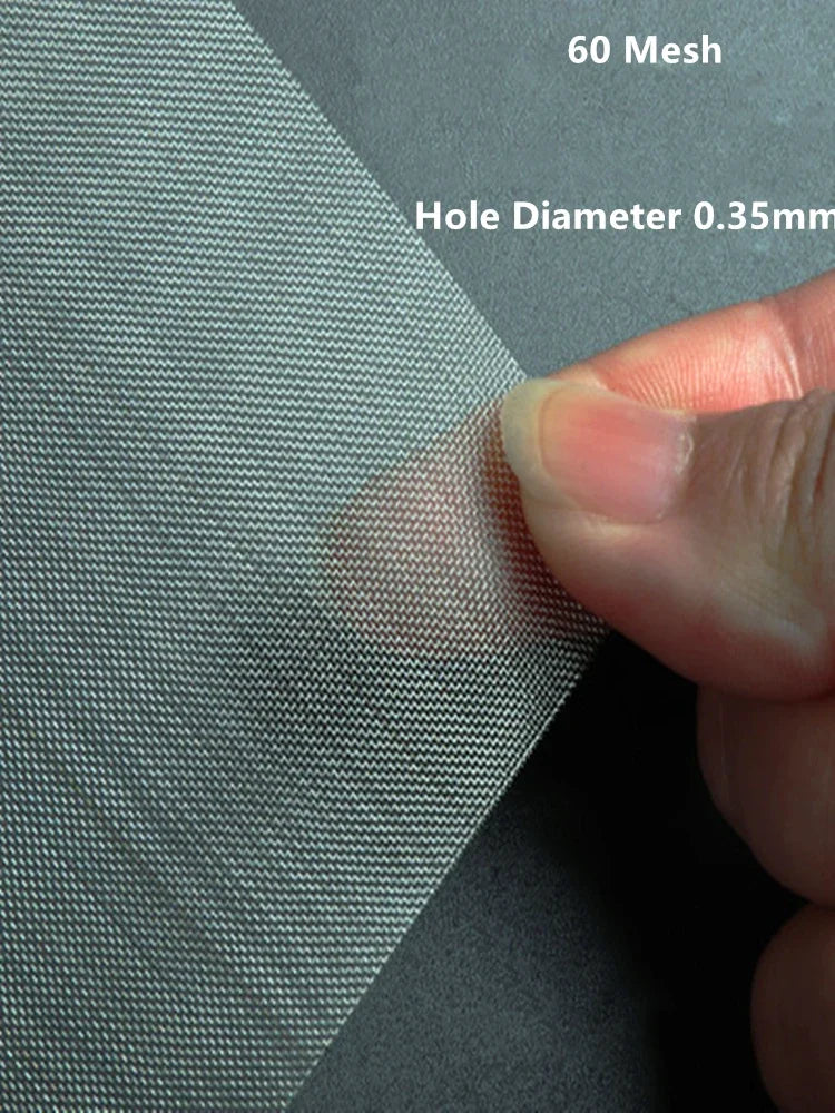304 Stainless Steel Woven Wire Mesh Filter Screen 200 Mesh