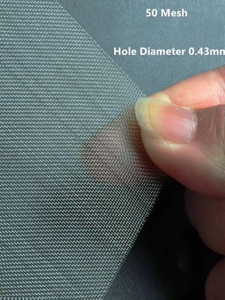304 Stainless Steel Woven Wire Mesh Filter Screen 200 Mesh