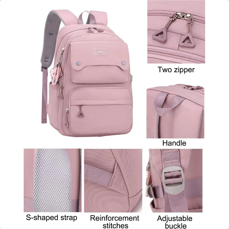 Guangdong Teen Girls Casual Backpack School Laptop Daypack