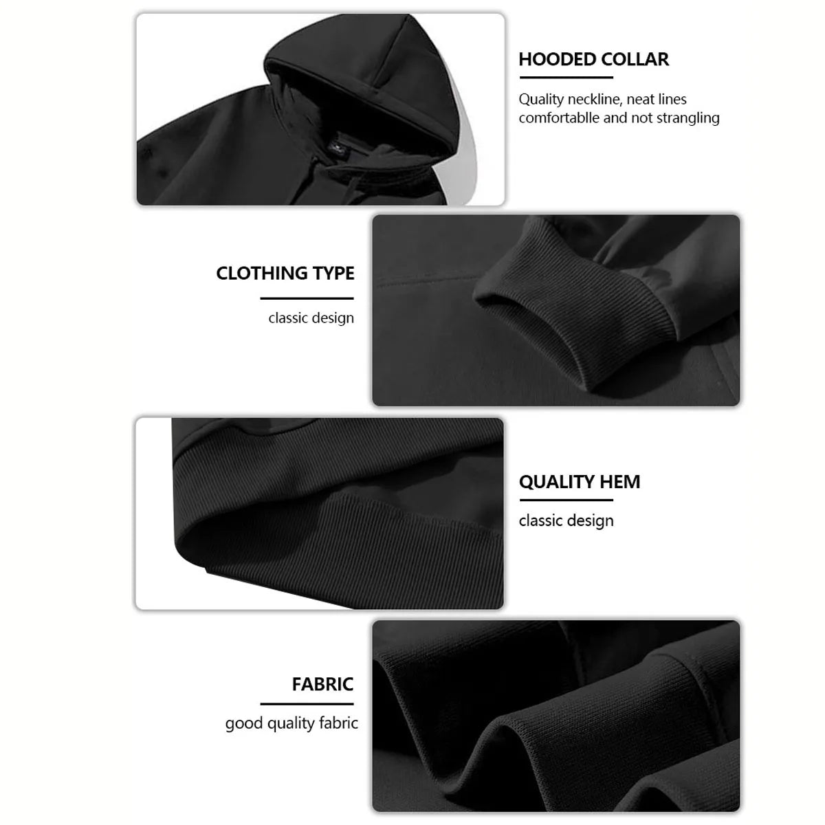 Heavyweight Hooded Sweatshirt For Men And Women Casual Wear