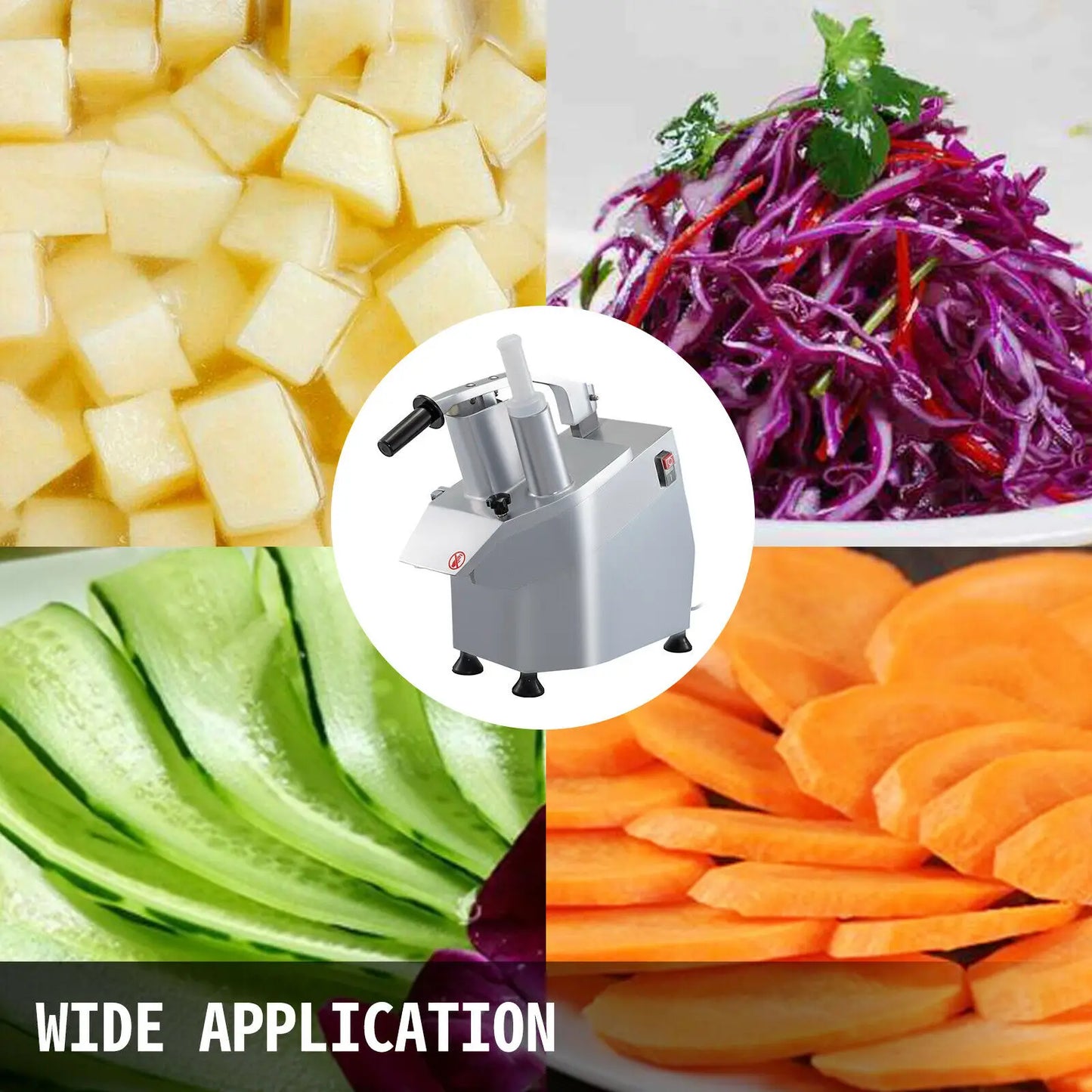 Hignconcerned Electric Vegetable Cutter Slicer Chopper