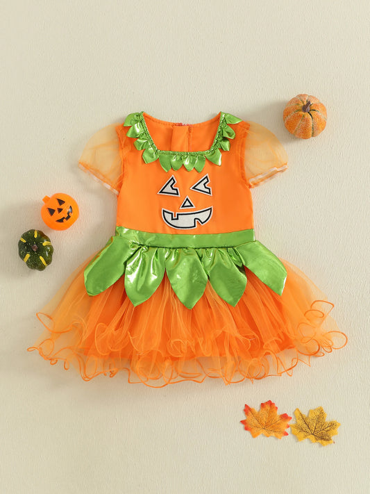 Guangdong Ghost Print Jumpsuit With Cape And Hood For Kids