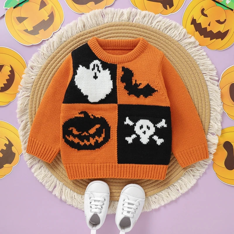 PudcocoCN Toddler Hooded Cable Knit Bear Ears Sweater