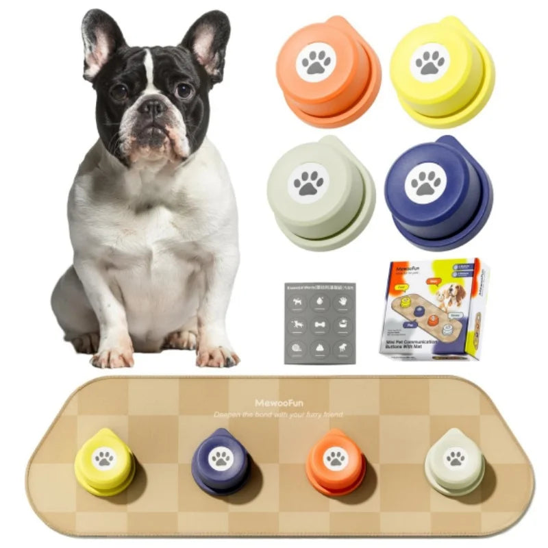Mewoofun Dog Talking Button Set for Communication Training