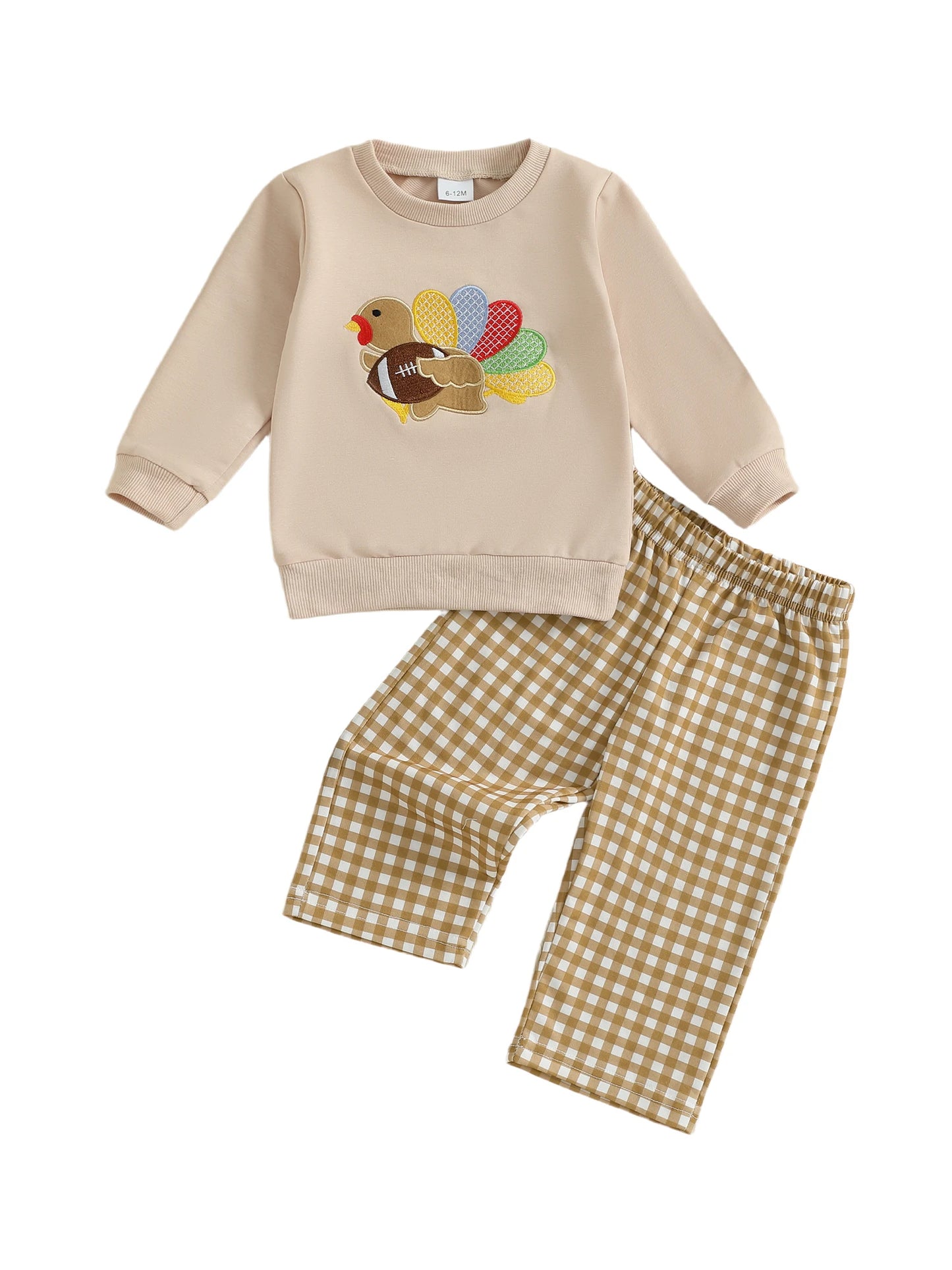 CN Guangdong Baby Boys Thanksgiving Turkey Embroidery Set