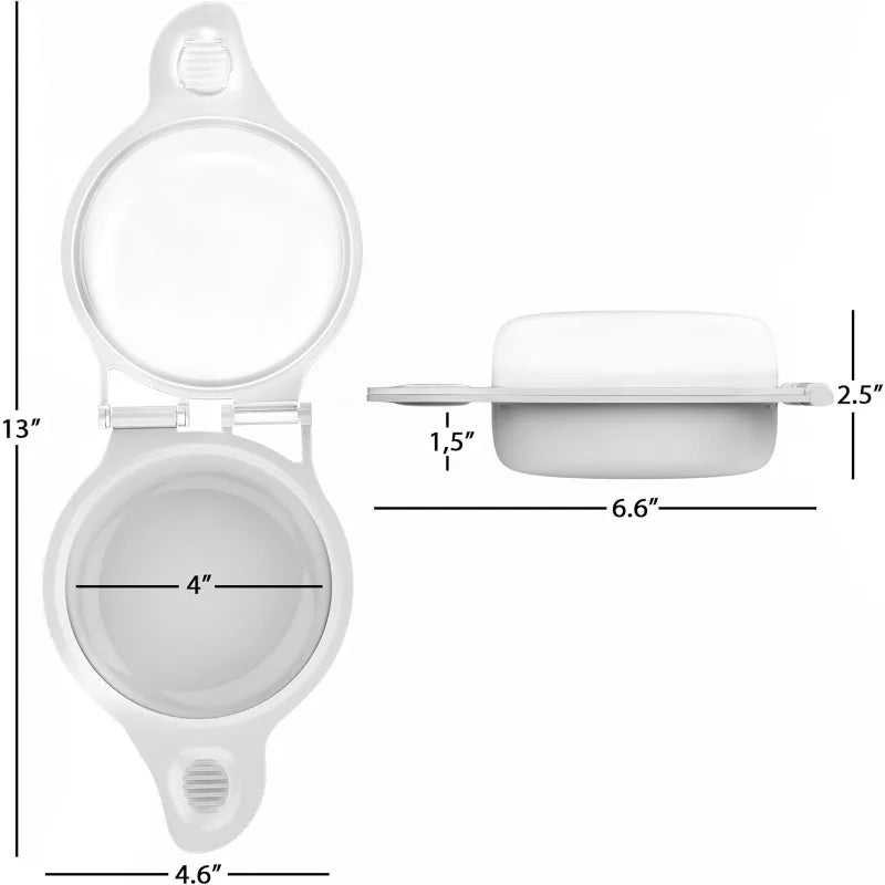 Egg Tools Microwave Maker Breakfast Egg Poacher Quick Cook
