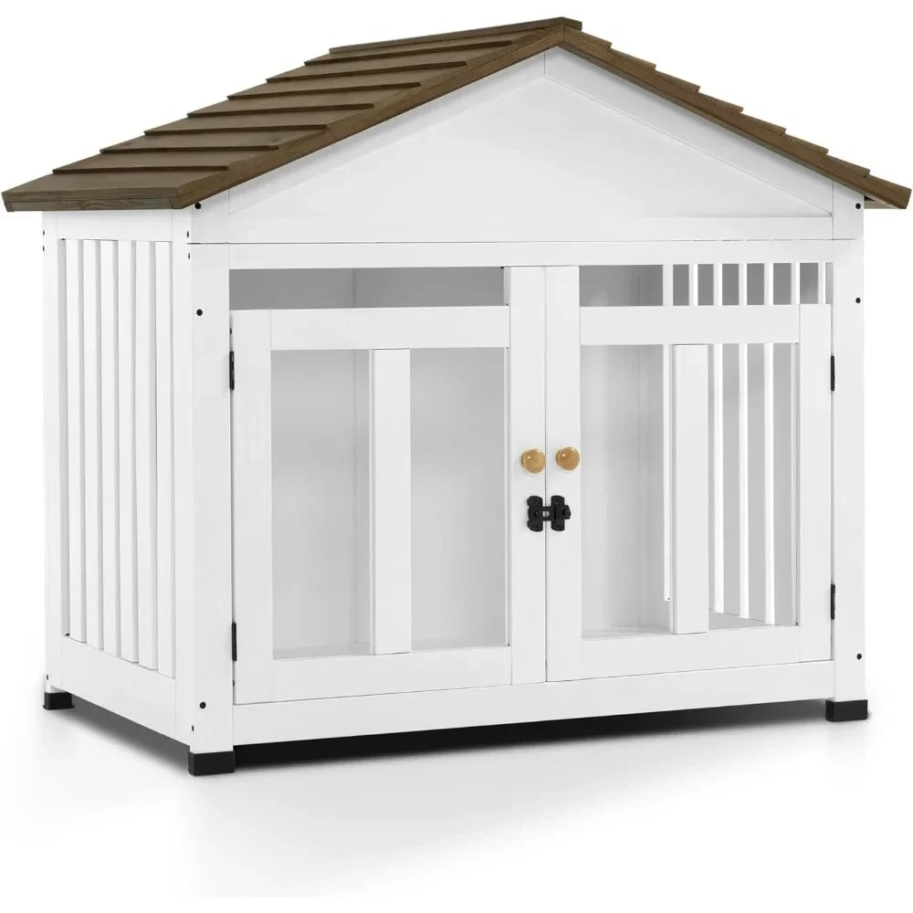 Guangbai Wooden Dog House Kennel For Small And Medium