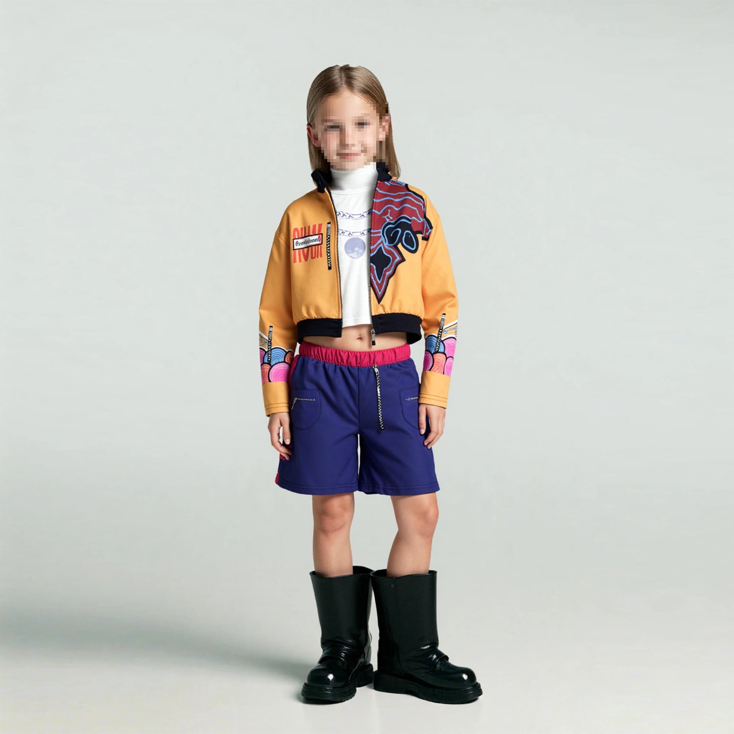 Anime Demon Hunter Cosplay Stage Suit for Halloween