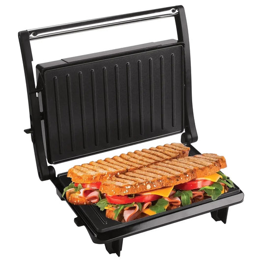 SZRSTTH Panini Press Grill Nonstick Plates Indoor Electric