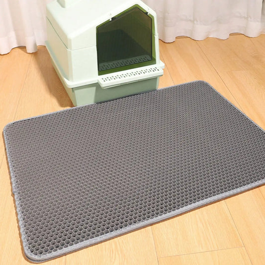 Hign Concerned Cat Litter Mat Non Slip Waterproof Box Mat