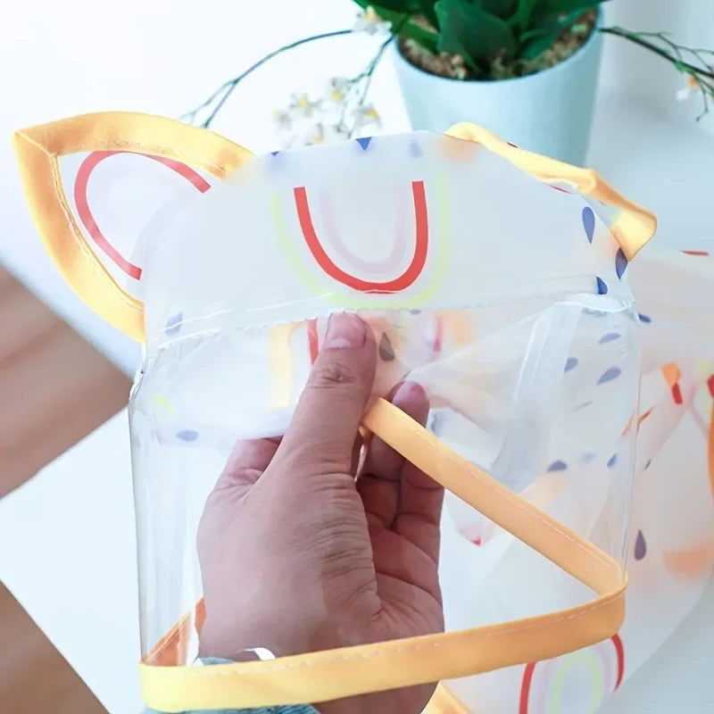 Waterproof Hooded Dog Raincoat Jacket For Pets Outdoor Wear