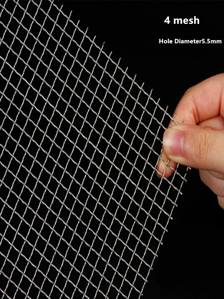 304 Stainless Steel Woven Wire Mesh Filter Screen 200 Mesh