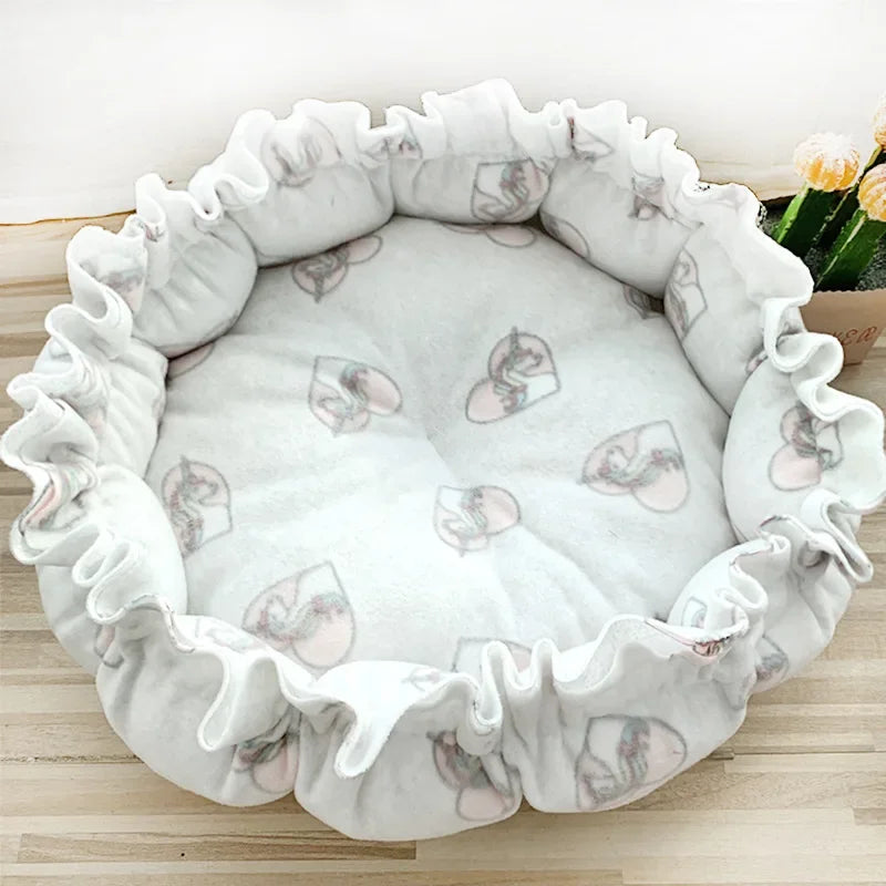 Henan Soft Cat Bed Adjustable Cushion Round Warm