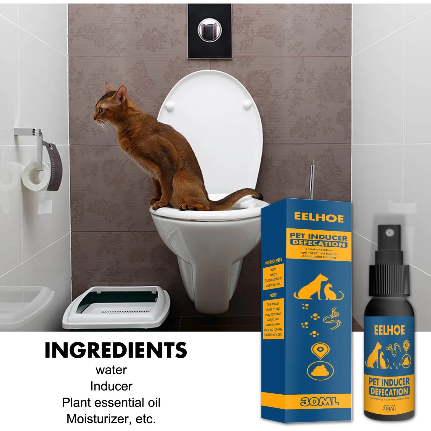 YEGBONG Pet Deodorant Gel and Potty Inducer for Dogs