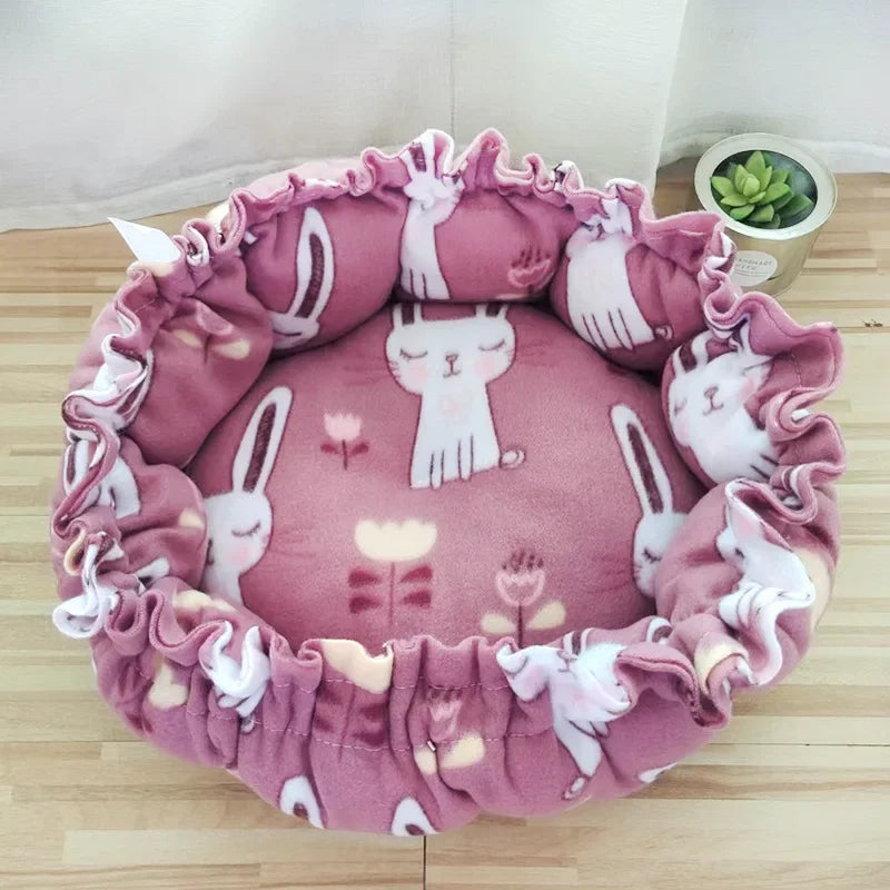 Henan Soft Cat Bed Adjustable Cushion Round Warm