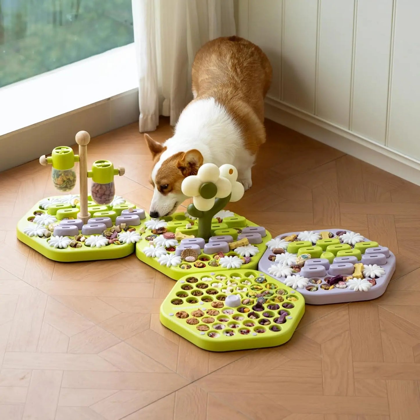 MEWOOFUN Level 4 Dog Puzzle Toy Enrichment IQ Training