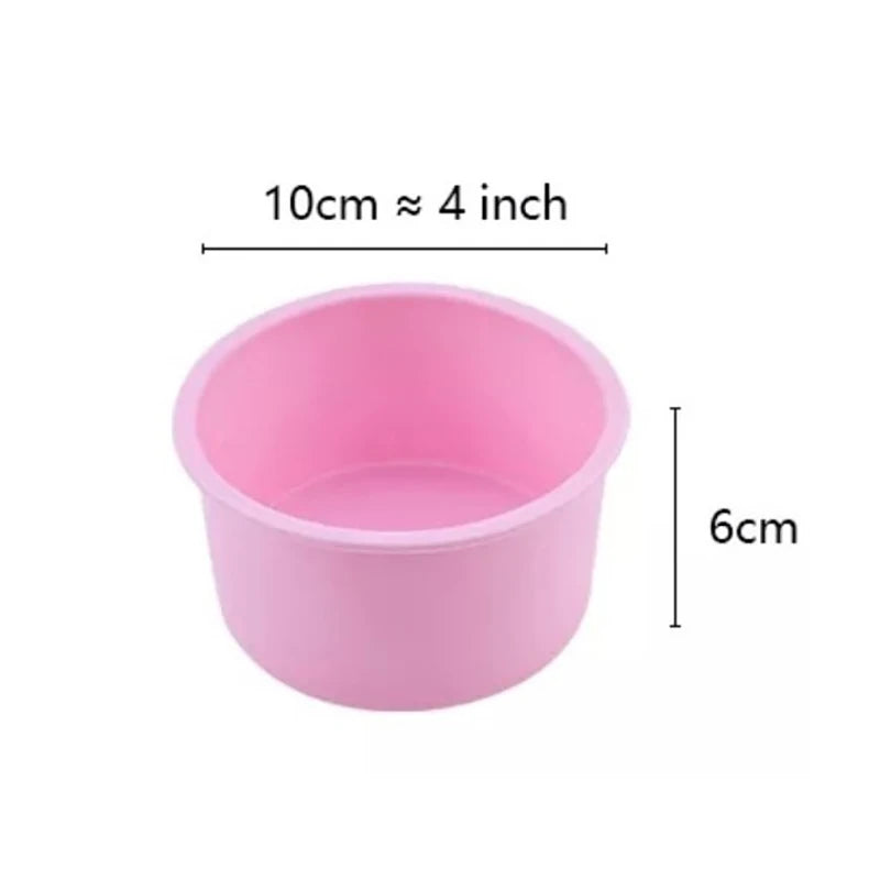 Cake Tools Silicone Round Cake Molds For Baking Pan Tools