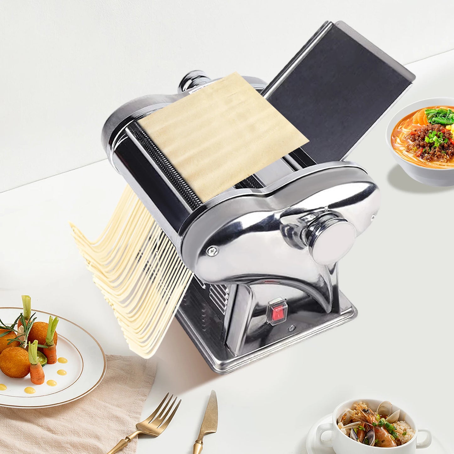 Hign-concerned Noodle Machine 135W Automatic Pasta Maker