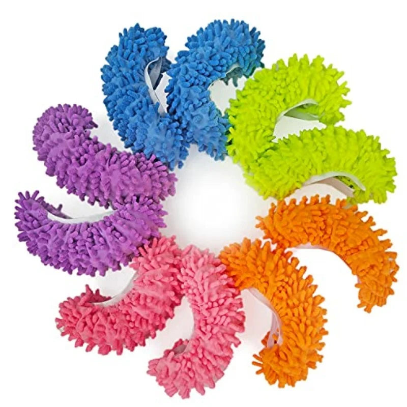 Zhejiang CN Microfiber Mop Slippers Reusable Dust Mop For Floor Cleaning Home Kitchen Bathroom