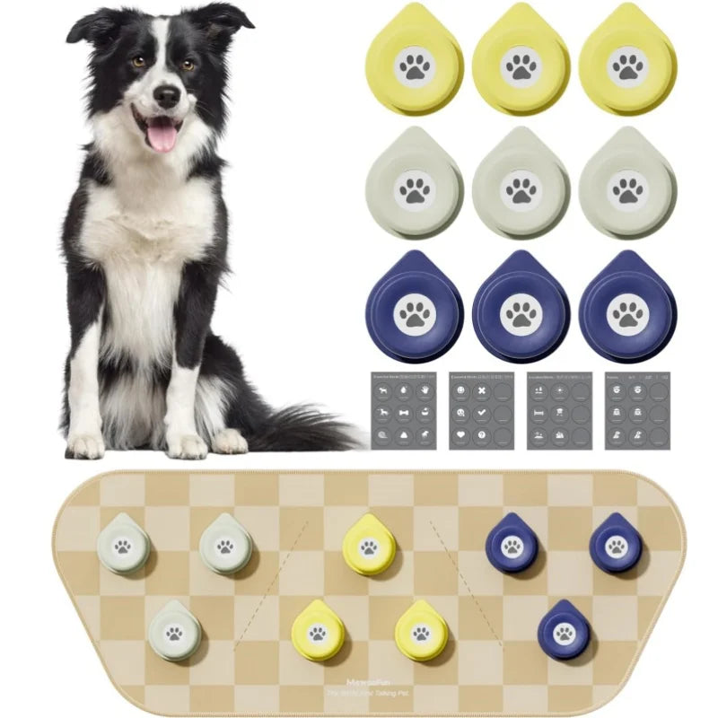 Mewoofun Dog Talking Button Set for Communication Training