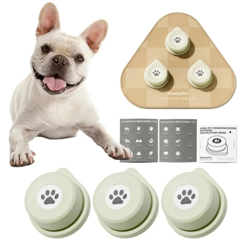 Mewoofun Dog Talking Button Set for Communication Training