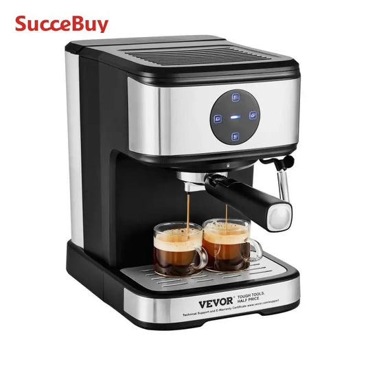 VEVOR 15 Bar Espresso Machine with Milk Frother Steam Wand