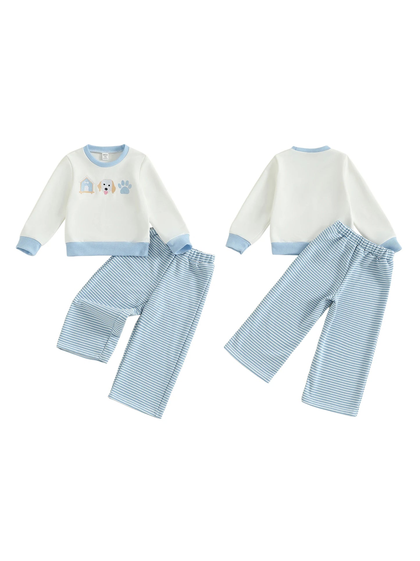 Emmababy Floral Hooded Jacket and Corduroy Pants Set