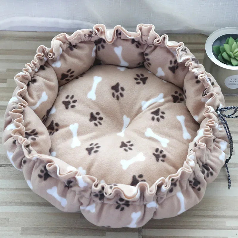 Henan Soft Cat Bed Adjustable Cushion Round Warm