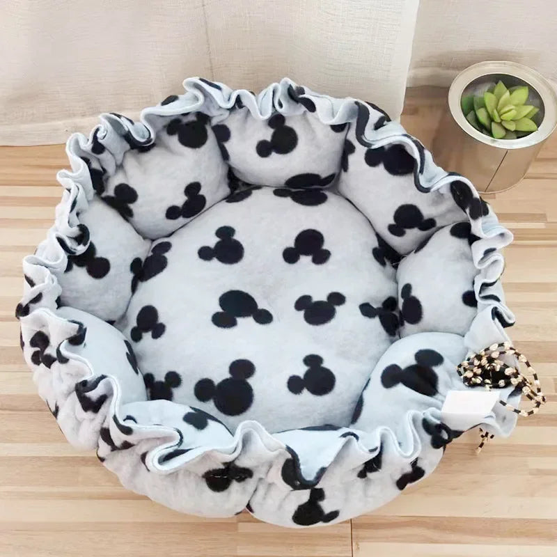 Henan Soft Cat Bed Adjustable Cushion Round Warm