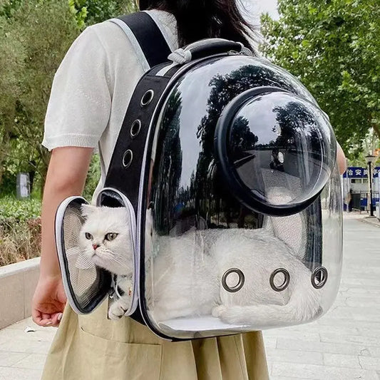 Space Capsule Pet Carrier Bag for Cats and Small Dogs