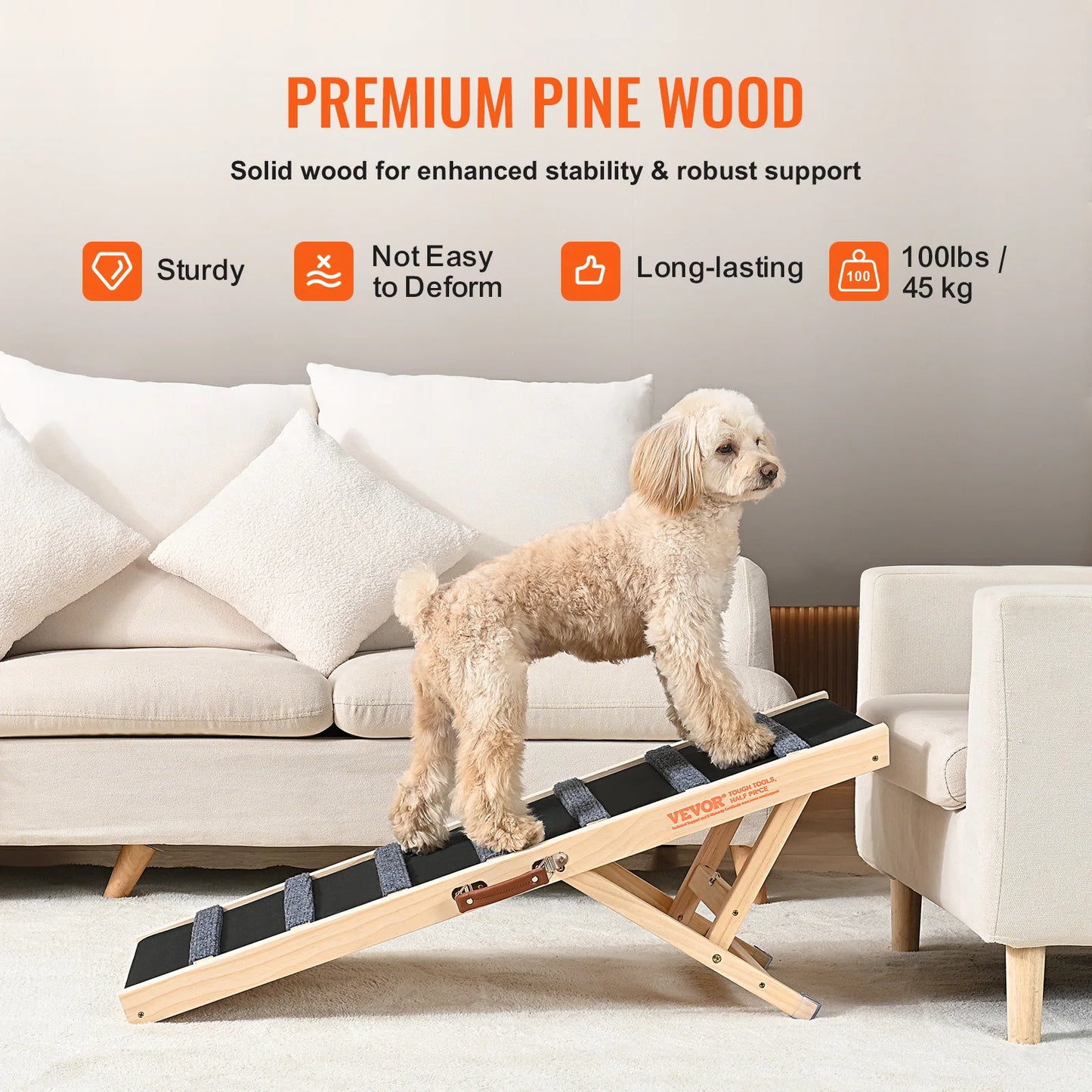 Folding Anti-Slip Dog Ramp for Easy Pet Access