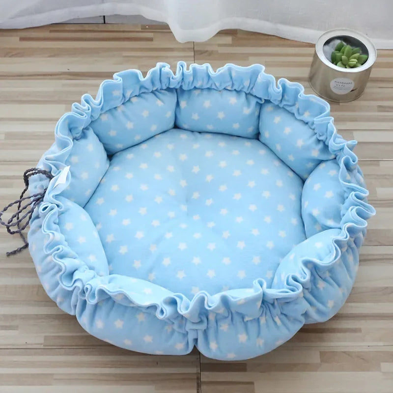 Henan Soft Cat Bed Adjustable Cushion Round Warm