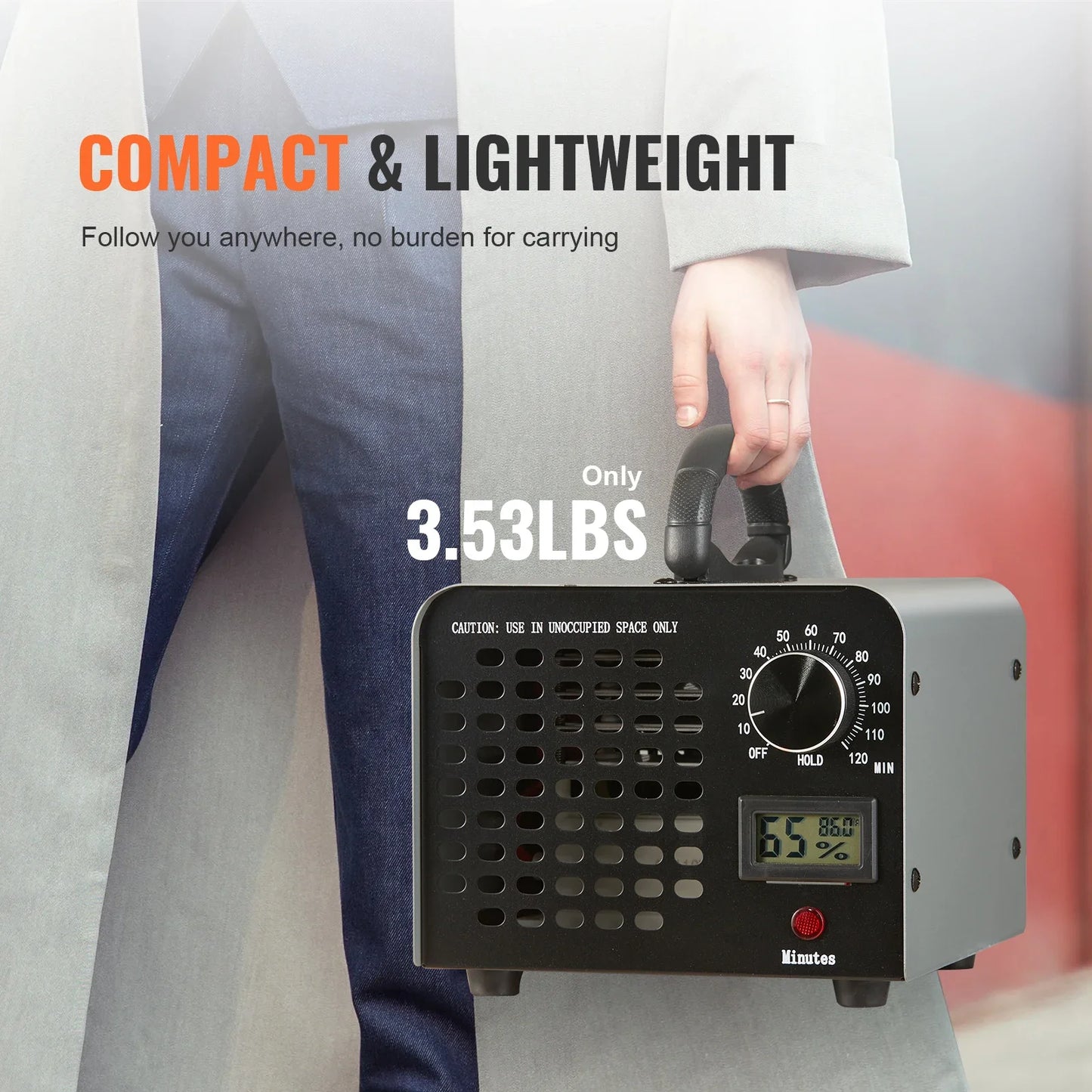 Vevor Ozone Generator 36000 Mg Per Hour FormaldehydeRemover