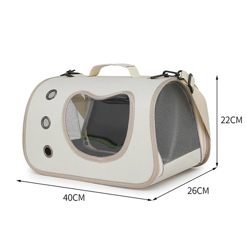Portable Pet Carrier Bag Breathable Foldable Cats And Dogs