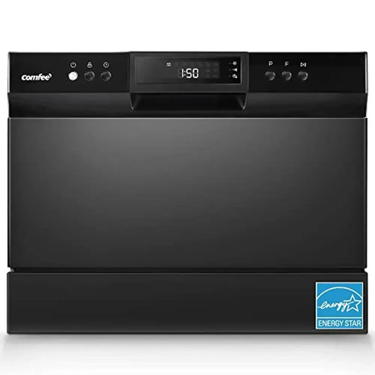 XMSJ Portable Countertop Dishwasher 6 Place Settings