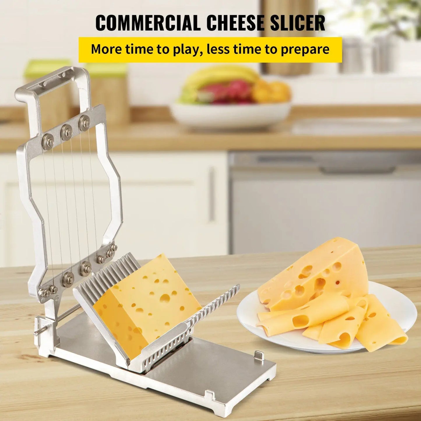 Guangdong Cheese Slicer With Dual Wires Aluminum Alloy