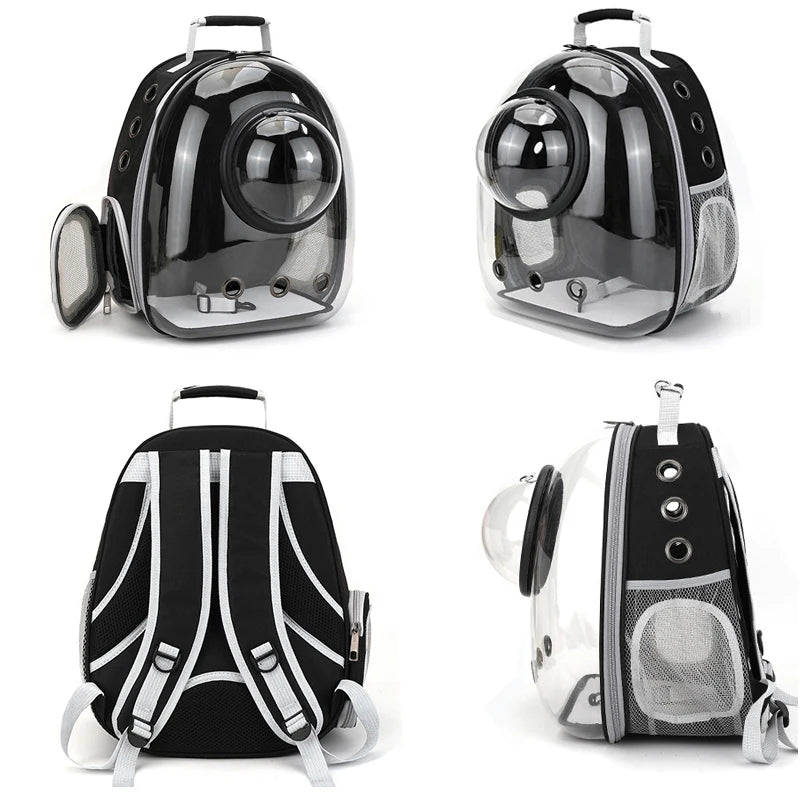 Space Capsule Pet Carrier Bag for Cats and Small Dogs