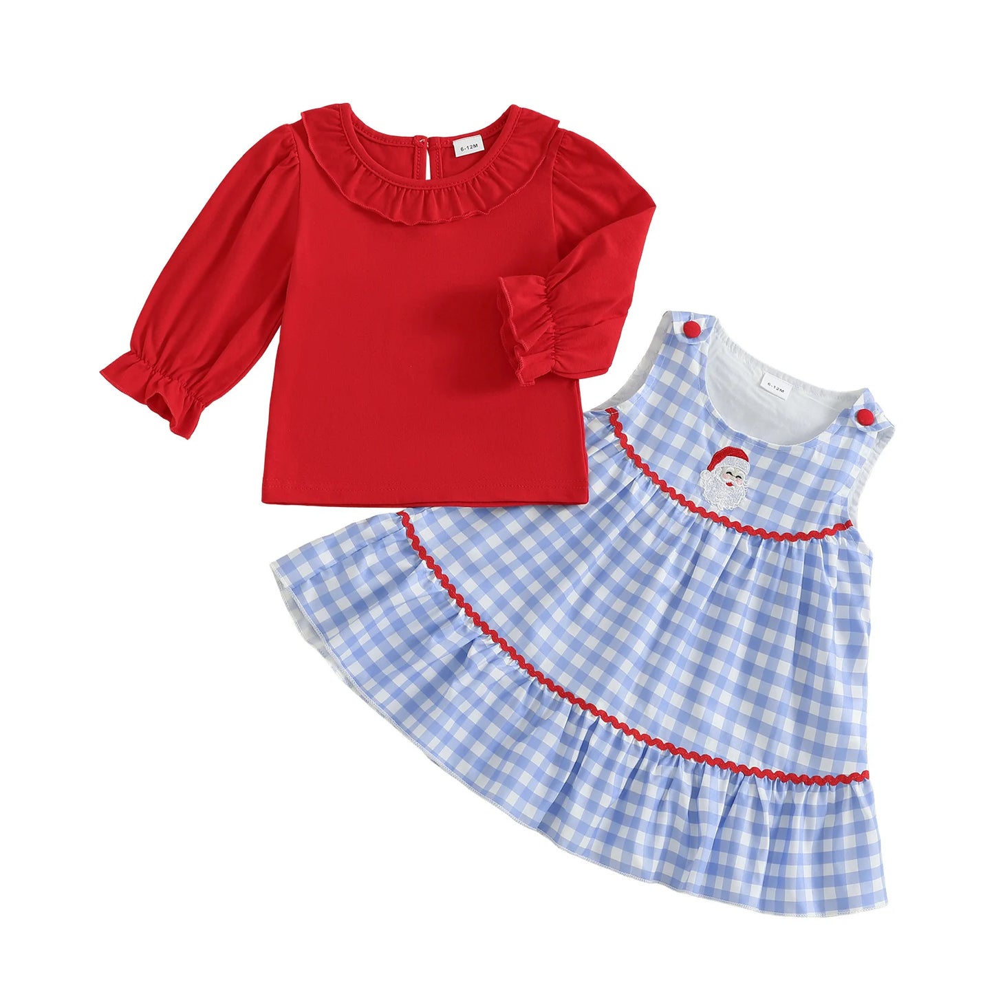 Baby Boy Christmas Outfit Bowtie Suspender Set for Holidays