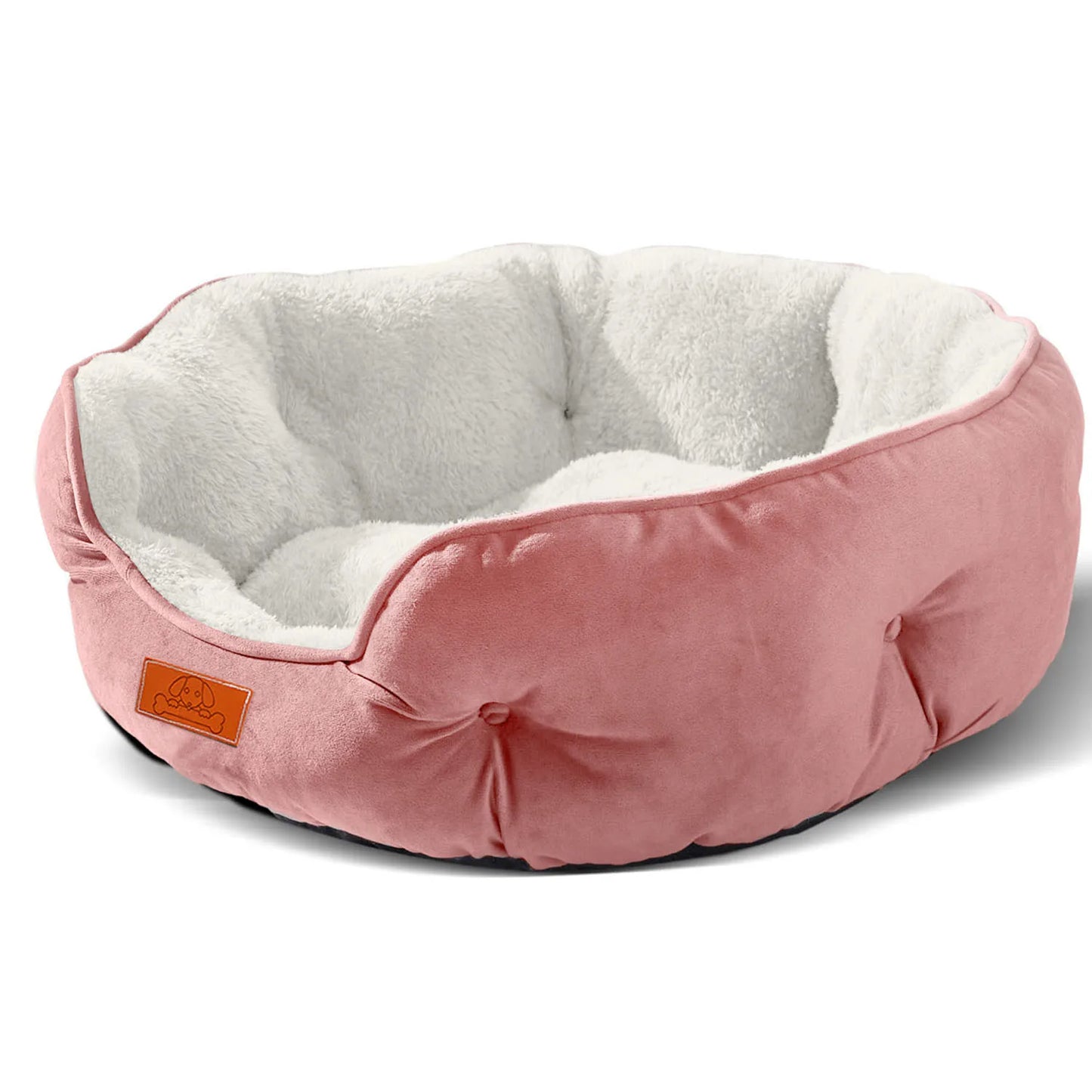 Corduroy Pet Bed Soft Washable Non Slip Base for Pets