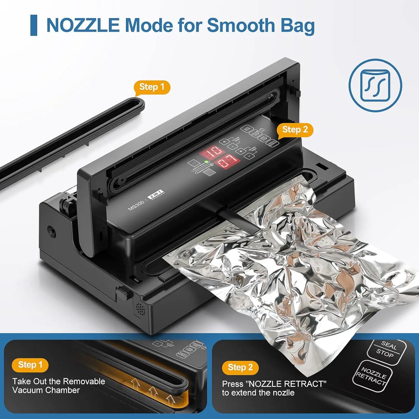 Magic Seal MS300 Precision Commercial Vacuum Sealer