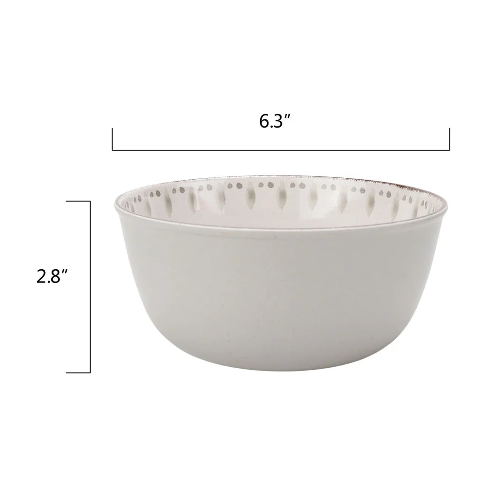 Eco Friendly Bamboo Melamine Dinnerware Set Indoor Outdoor