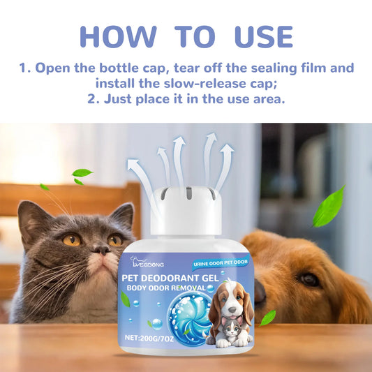 YEGBONG Pet Deodorant Gel and Potty Inducer for Dogs