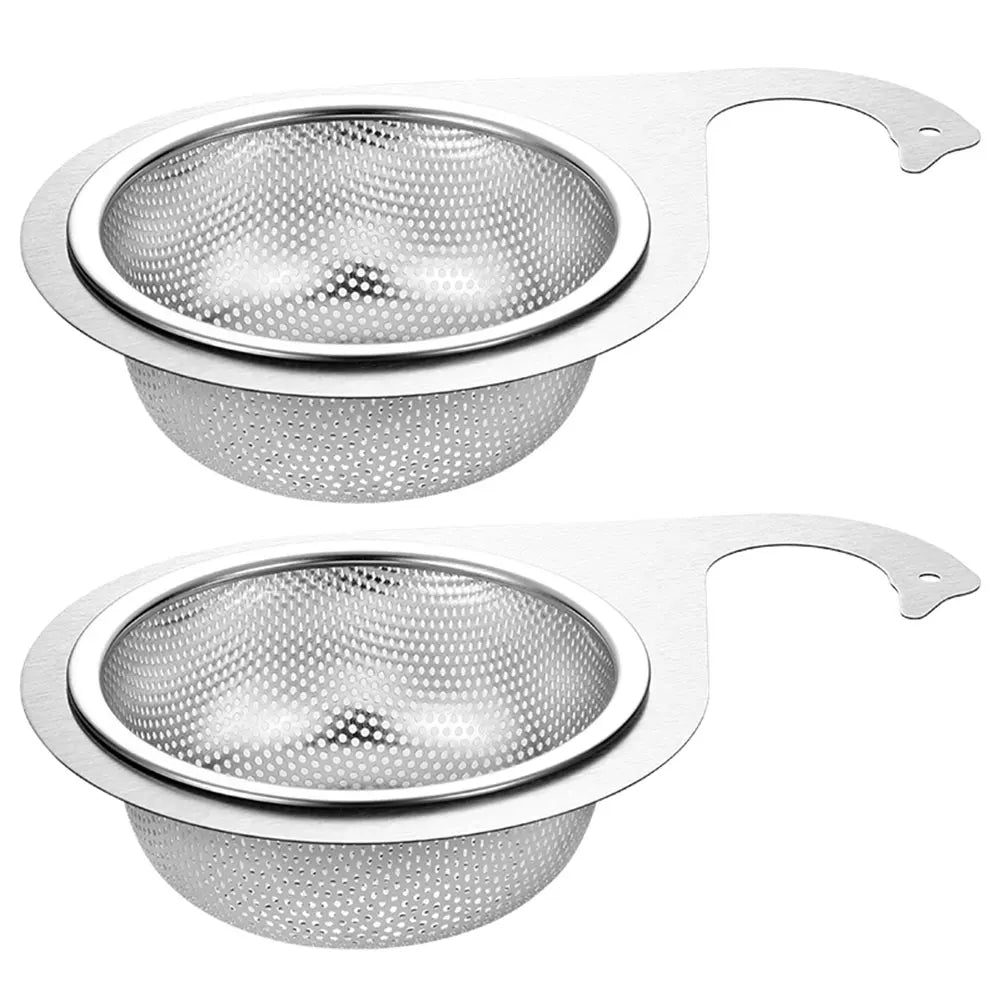 Stainless Steel Colander Drain Basket Dry Wet Separation For Kitchen